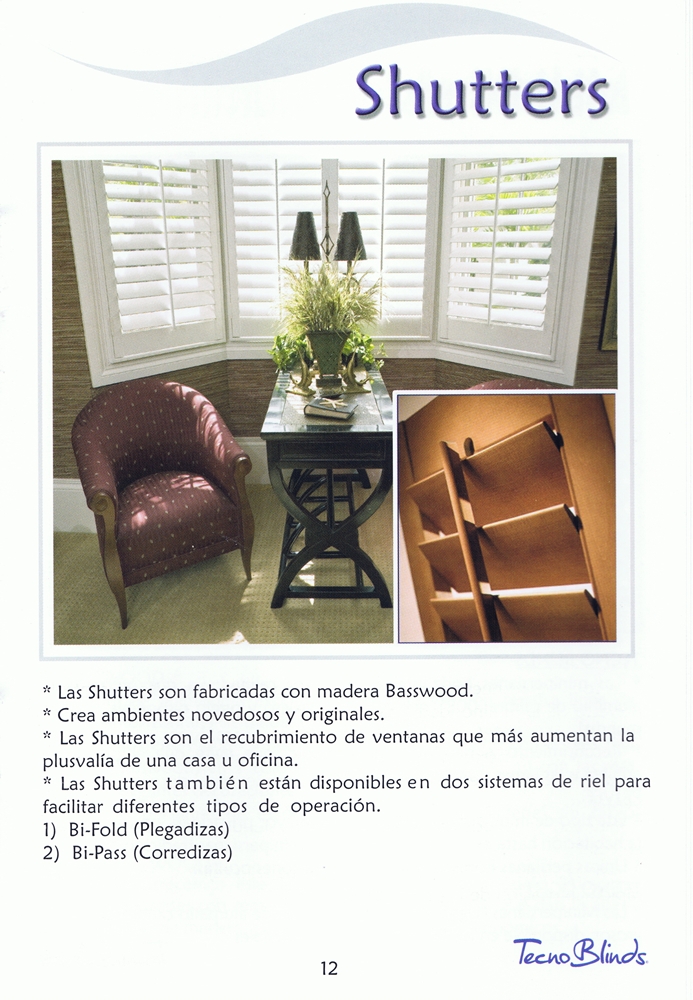 Shutters Tecnoblinds